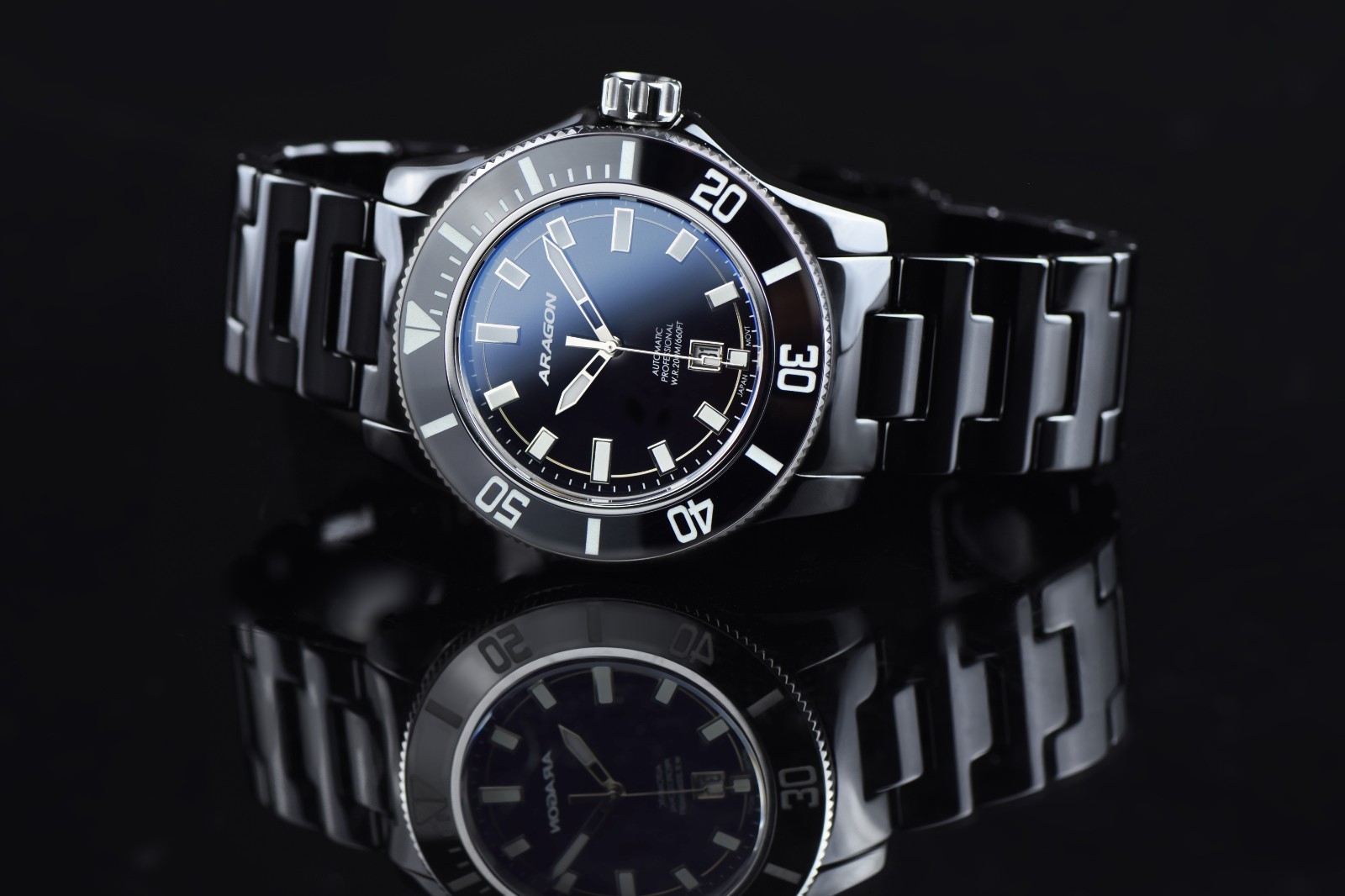 ARAGON A614BLK Hercules Ceramic 50mm