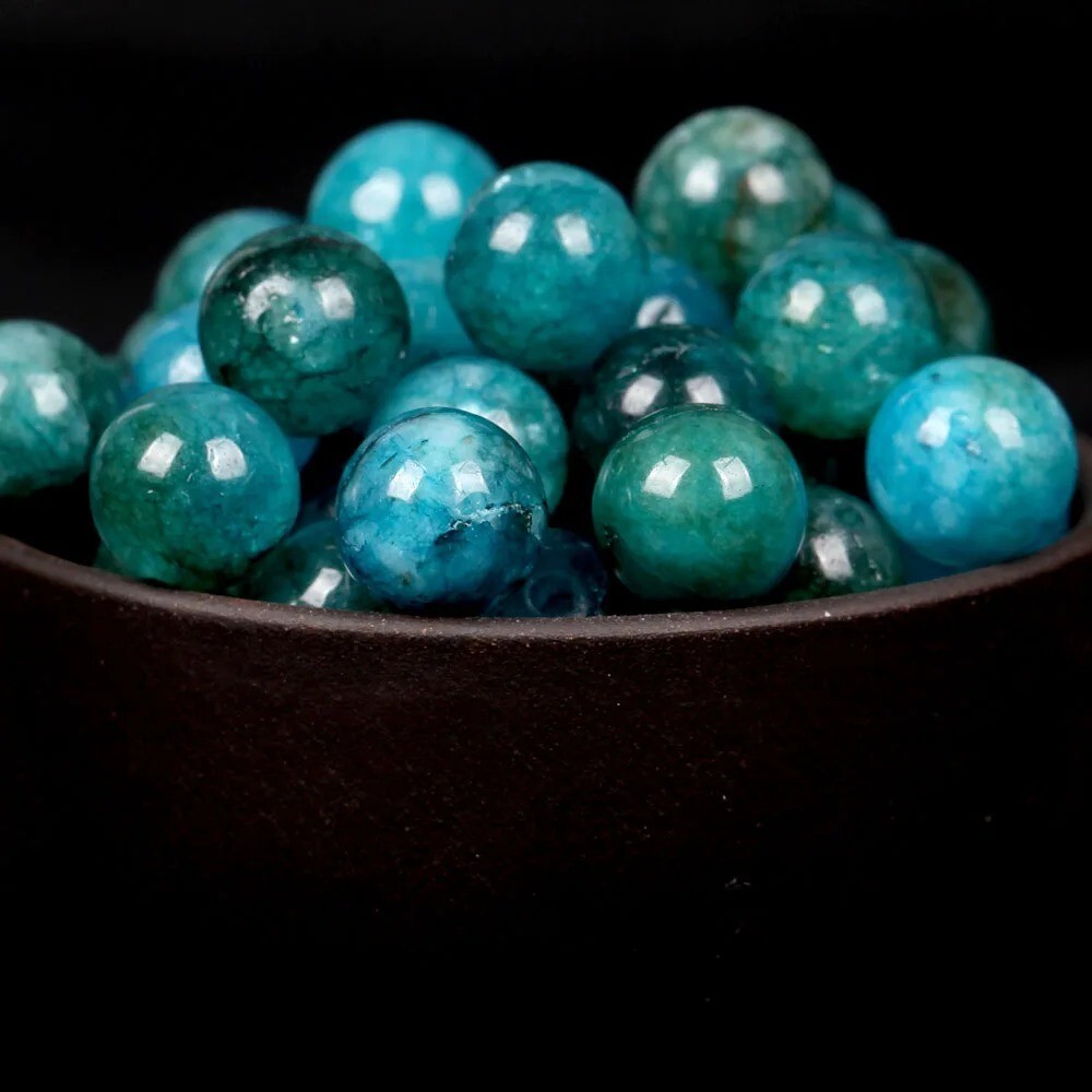 Natural Gemstone Round Spacer Loose Beads Jewelry Making 4mm 6mm 8mm 10mm 12mm
