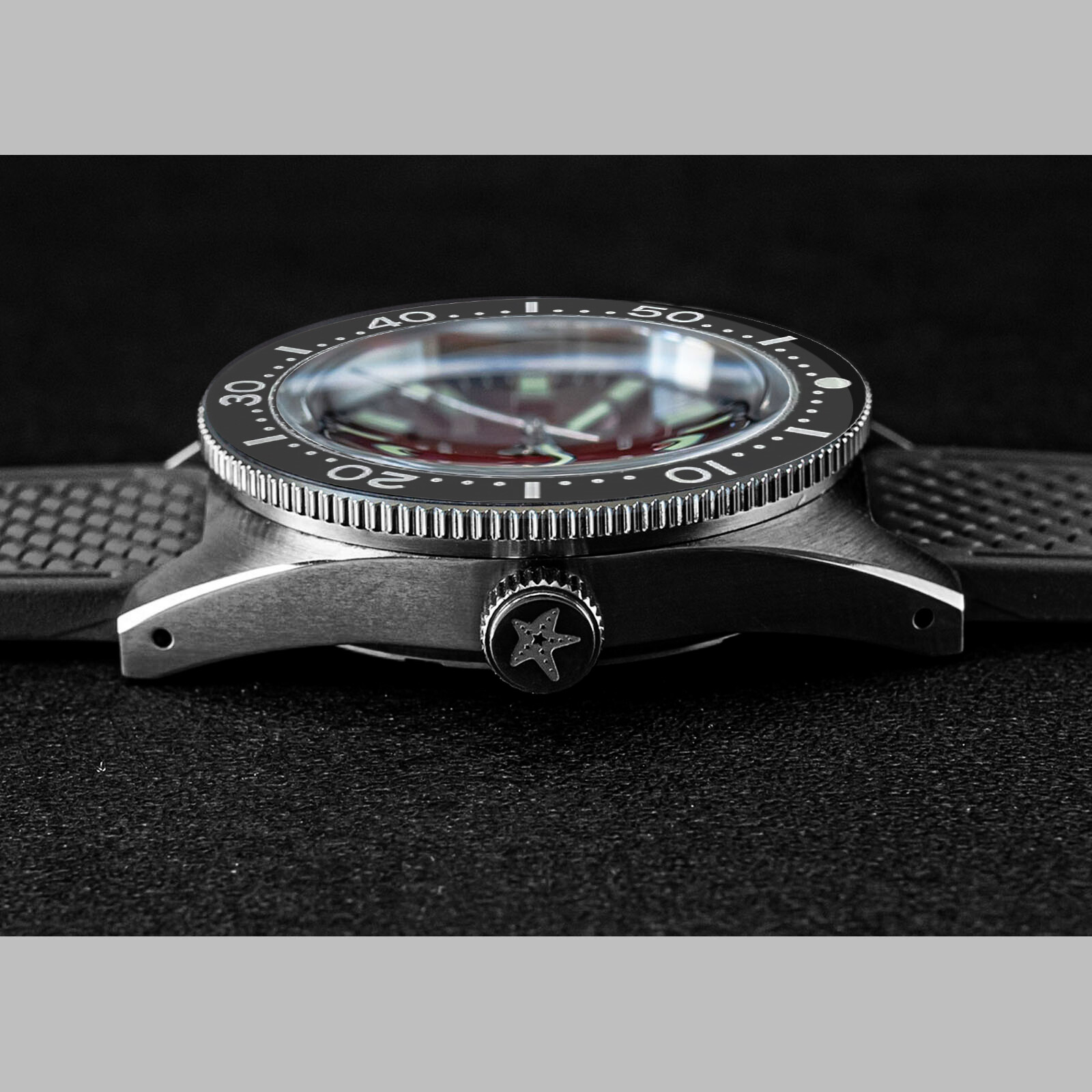 Seestern V3 62MAS 20ATM Genuine Ceramic Bezel 200m DIVER’S Watch SE2021-D62S-RK