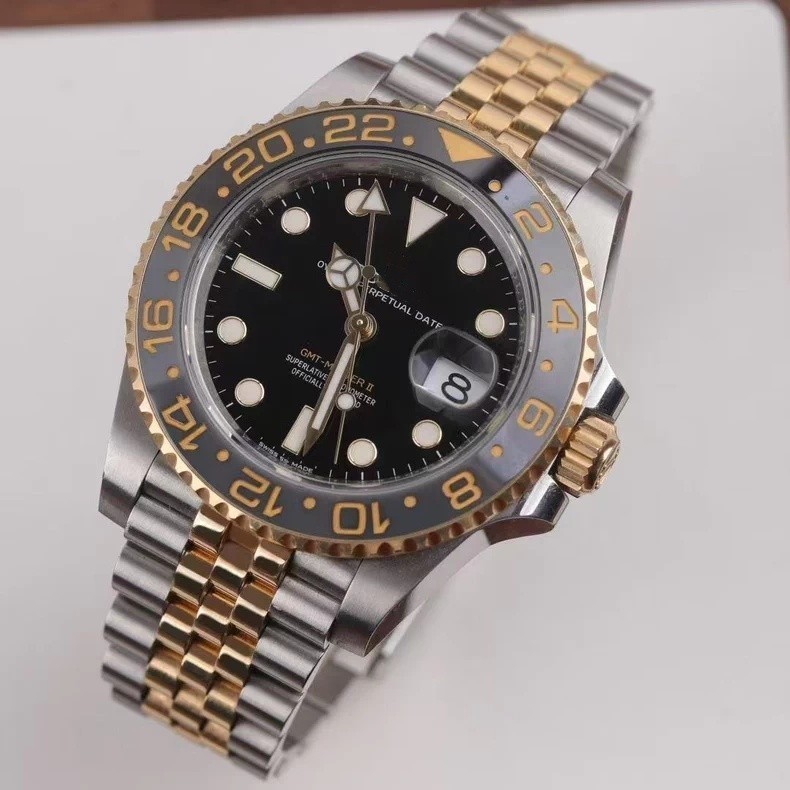 for 3285 watch case + dial + hands + Stainless Steel Strap 40mm DIY SET