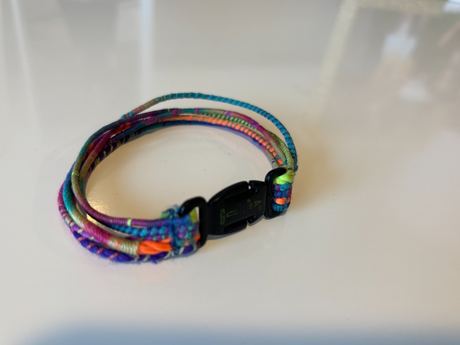 Gotcha Bracelet Pair Adult Unisex 80s 90s Surf Skate Wrap Vintage Colorful