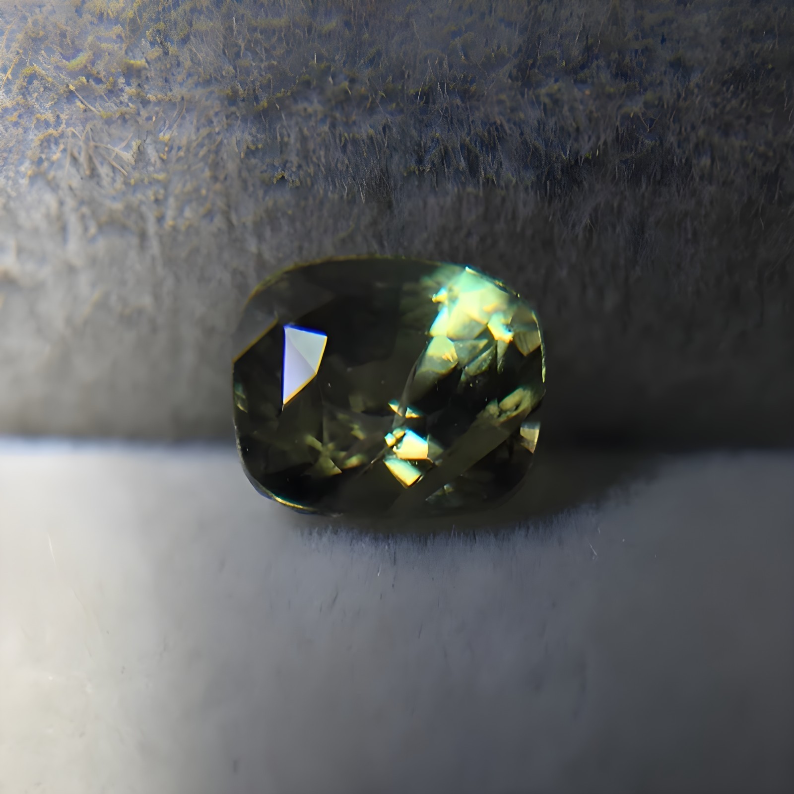 Certified Natural Ceylon Alexandrite 0.53 Ct Green to Reddish Color Change AGCL