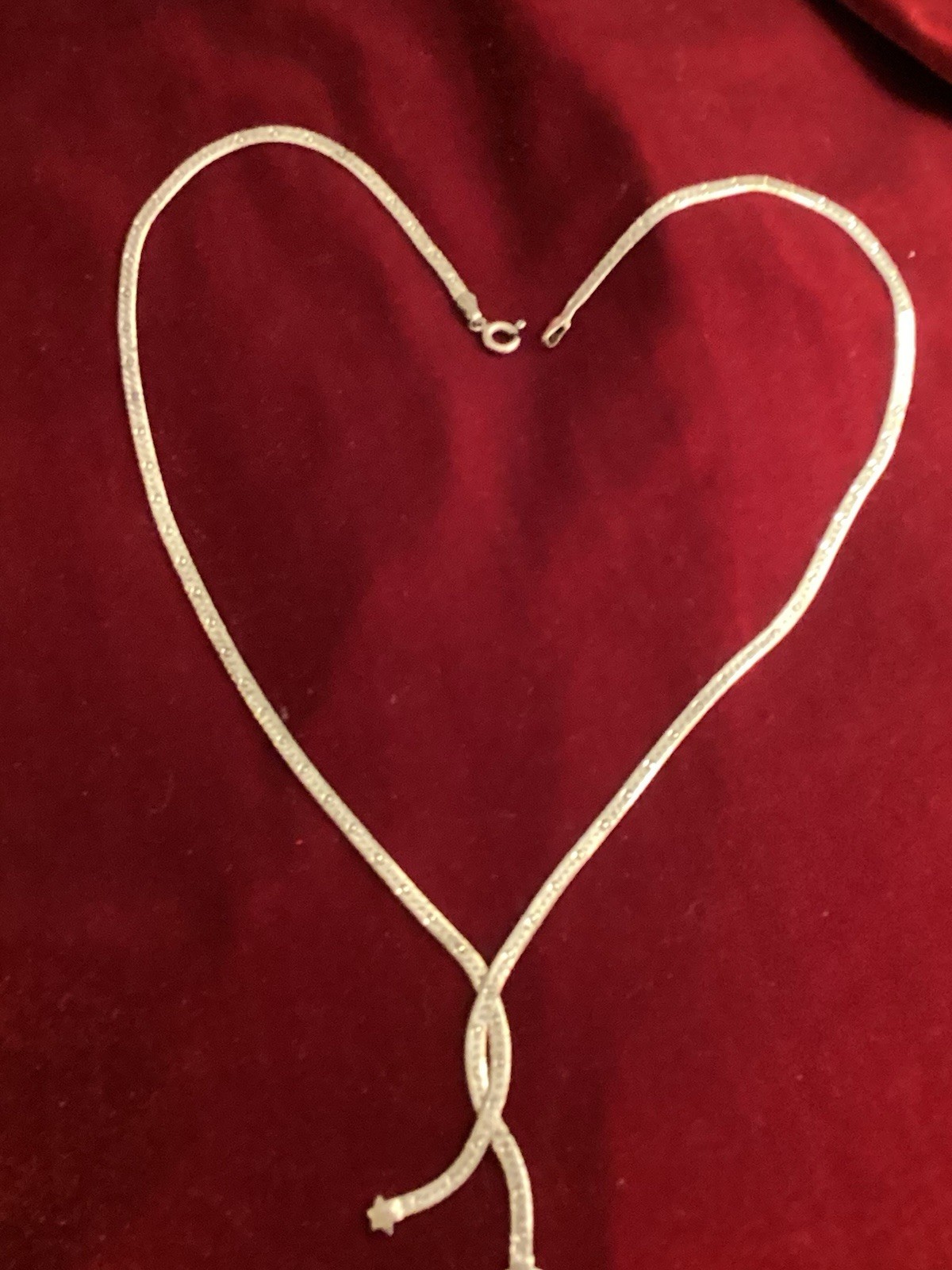 Two Stars Collide .925 Sterling Silver Necklace Beautiful Details Women