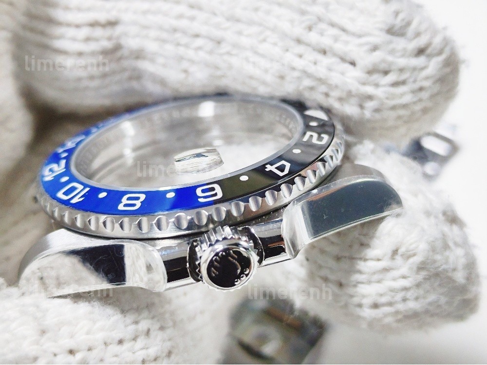 DIY SET for 3285 watch case + dial + hands + Stainless Steel Strap 40mm
