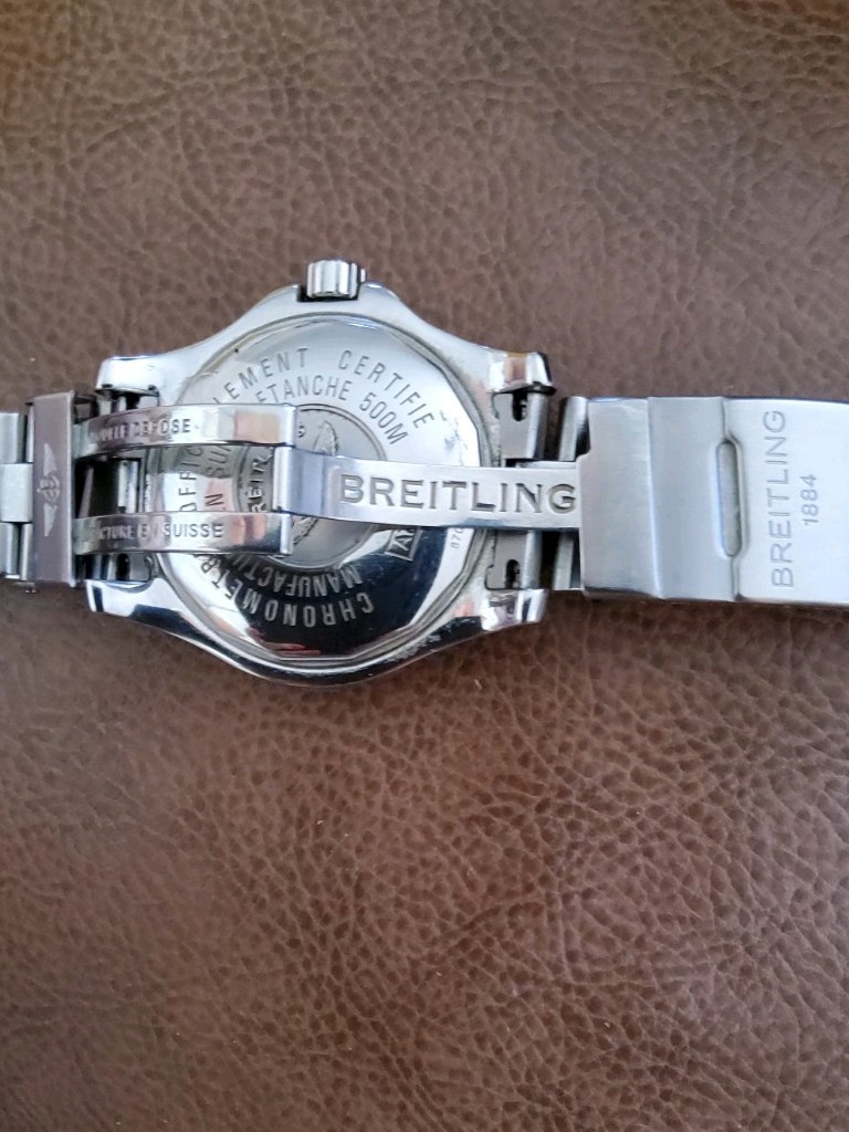 Breitling Chronometer 1884 A74380 Men’s Watch Steel With Box And Papers