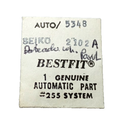 Seiko 0556330 Date Finger watch part #5348 for 2102A