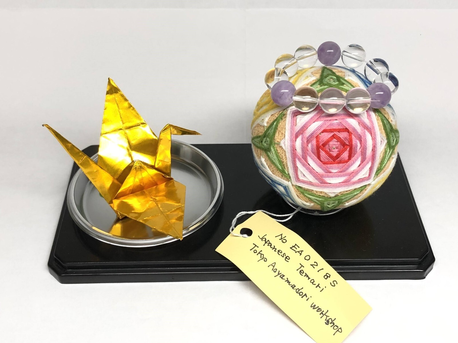 Rose Accessory Display Case Gift Box Japanese Handmade by Me 218Sc23