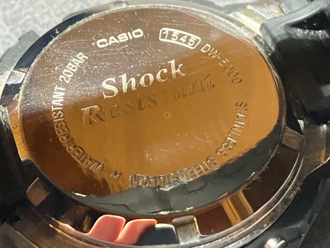 CASIO G SHOCK Digital wristwatch main unit