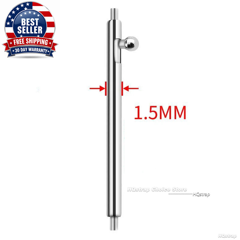 20Pcs Quick Release Pins 1.5Mm 1.8Mm Diameter Watchband Pin for Smart Watch 16 1