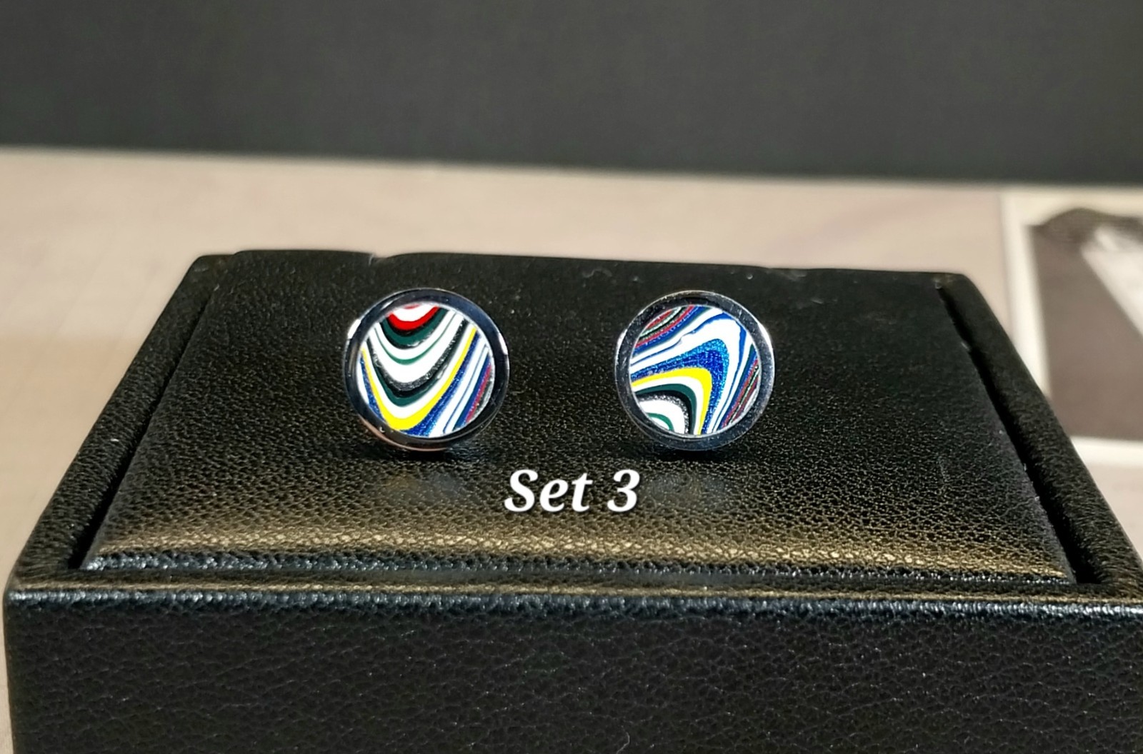 Fordite Earring, Pick Your Set, Stainless Steel, Happy Agate Studio, EB59