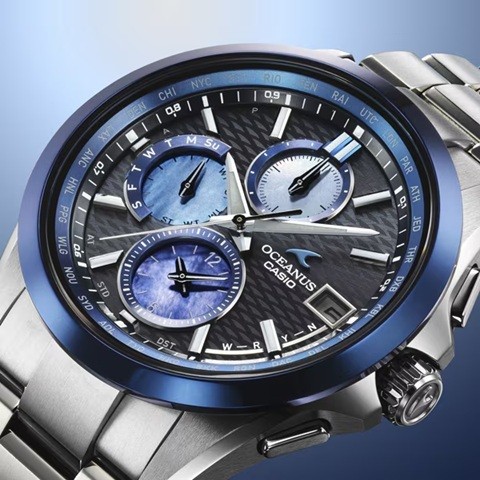 Limited Edition New CASIO Oceanus OCW T2600AP 1AJF INDIGO OCEAN Awa Ai Solar Rad