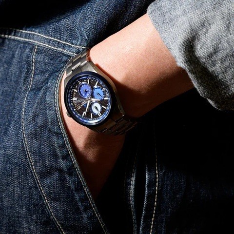 Limited Edition New CASIO Oceanus OCW T2600AP 1AJF INDIGO OCEAN Awa Ai Solar Rad