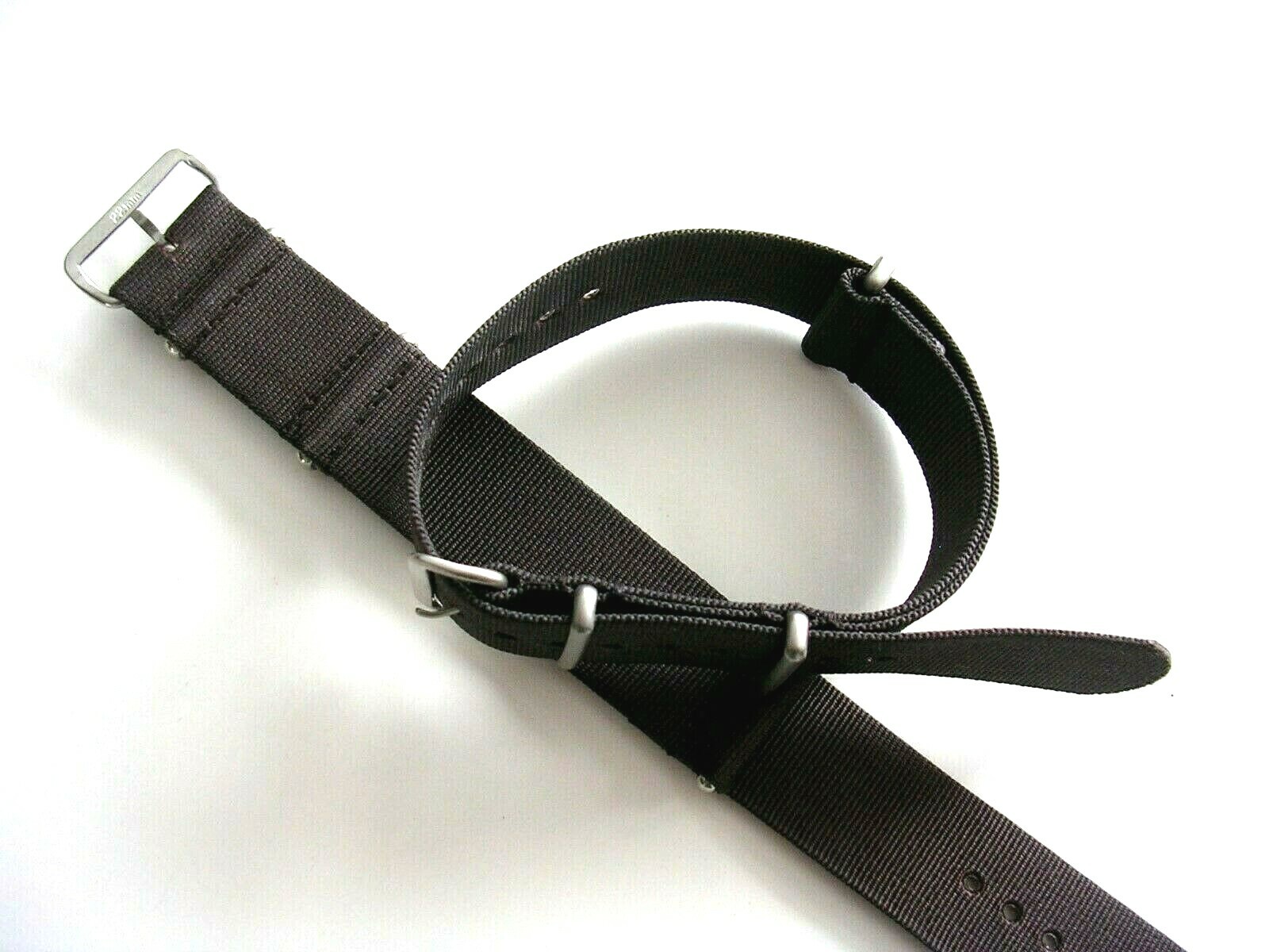 Brown NATO G10 strap Ballistic nylon military Mil Spec MoD watch band USA ships