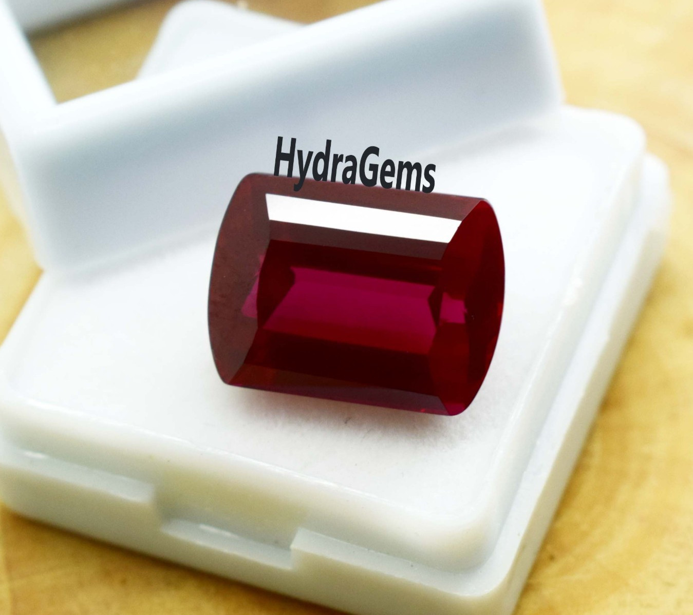 13 Ct Natural Dark Red Fancy Cut Rare Burmese Pigeon Blood Ruby Loose Gemstone