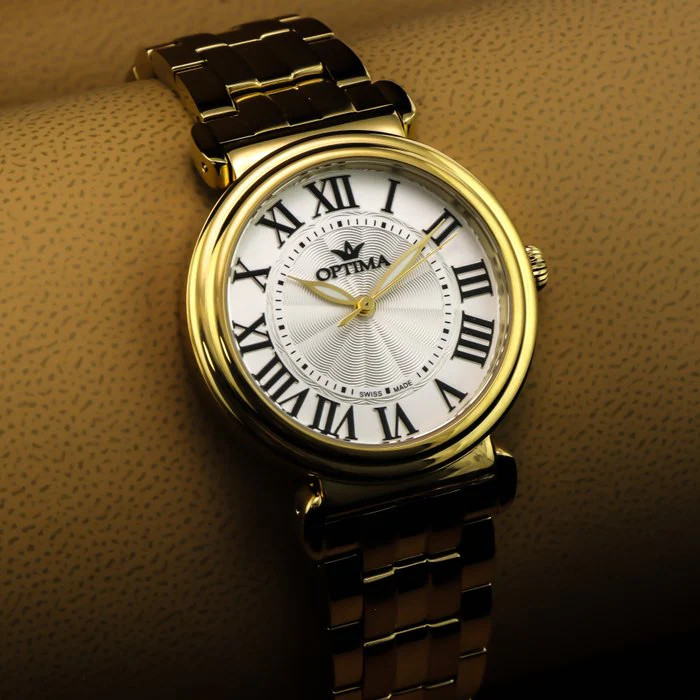 Optima – Swiss Watch – OSL365-GG-1 Swiss Ronda Quartz 35mm OSL365 50 m (5 ATM