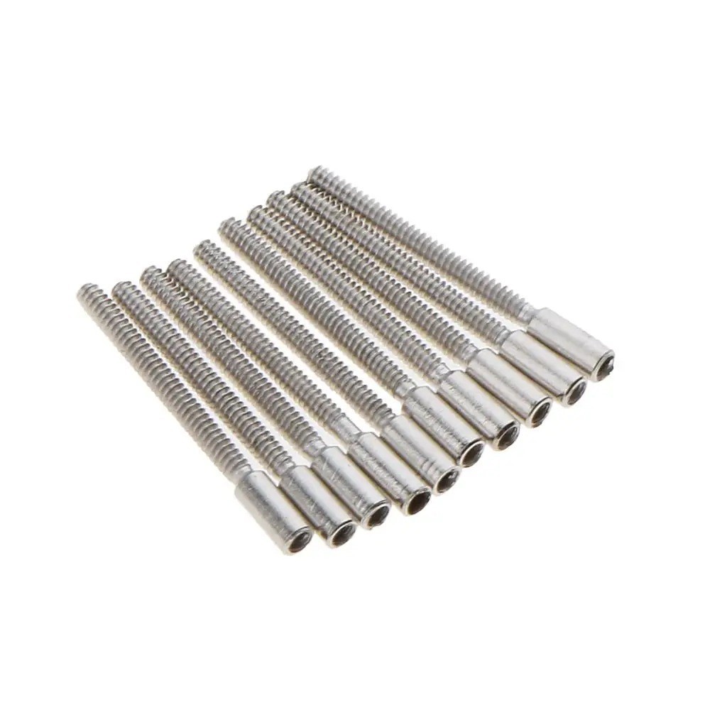 10pcs Watch Crown Stem Extensions 0.9mm Thread Repair Extender Kit