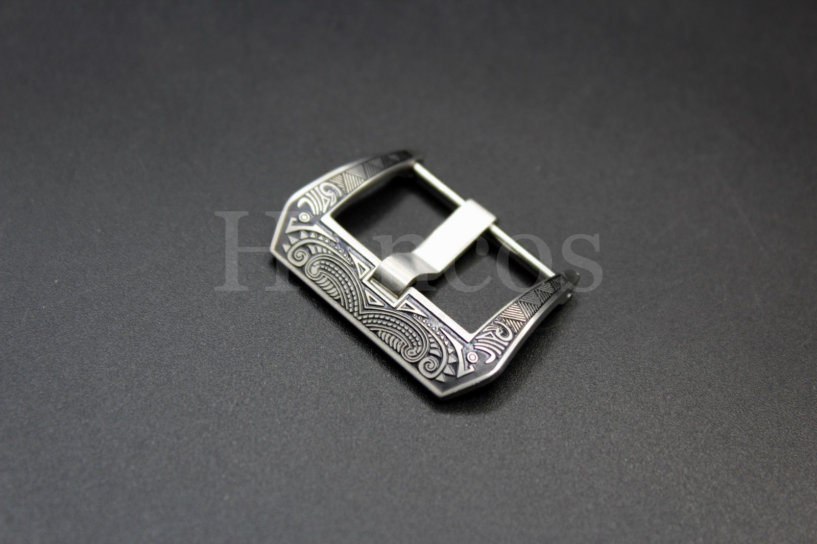 18-26MM Engraved Screw in Buckle Watch Band Strap Brushed Clasp Fits for Panerai
