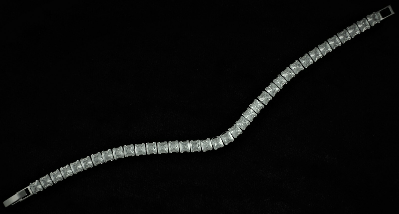 Madison Square Baguette Tennis Bracelet
