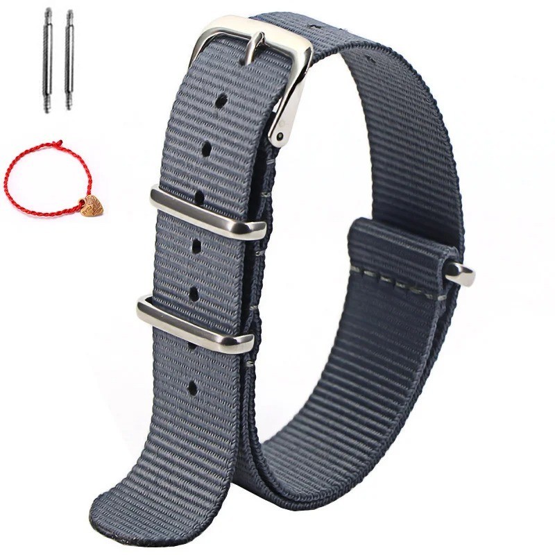 1pcs Nylon Strap 16mm 18mm 20mm 22mm Nylon Watch Band Replacement Watch Strap