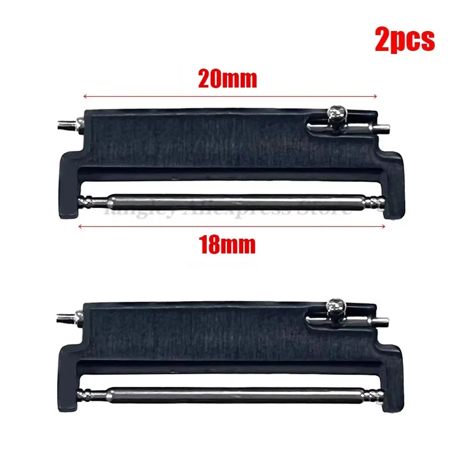 Watch Band Adapter 18mm 20mm 22mm Quick Release Strap Connector Pair