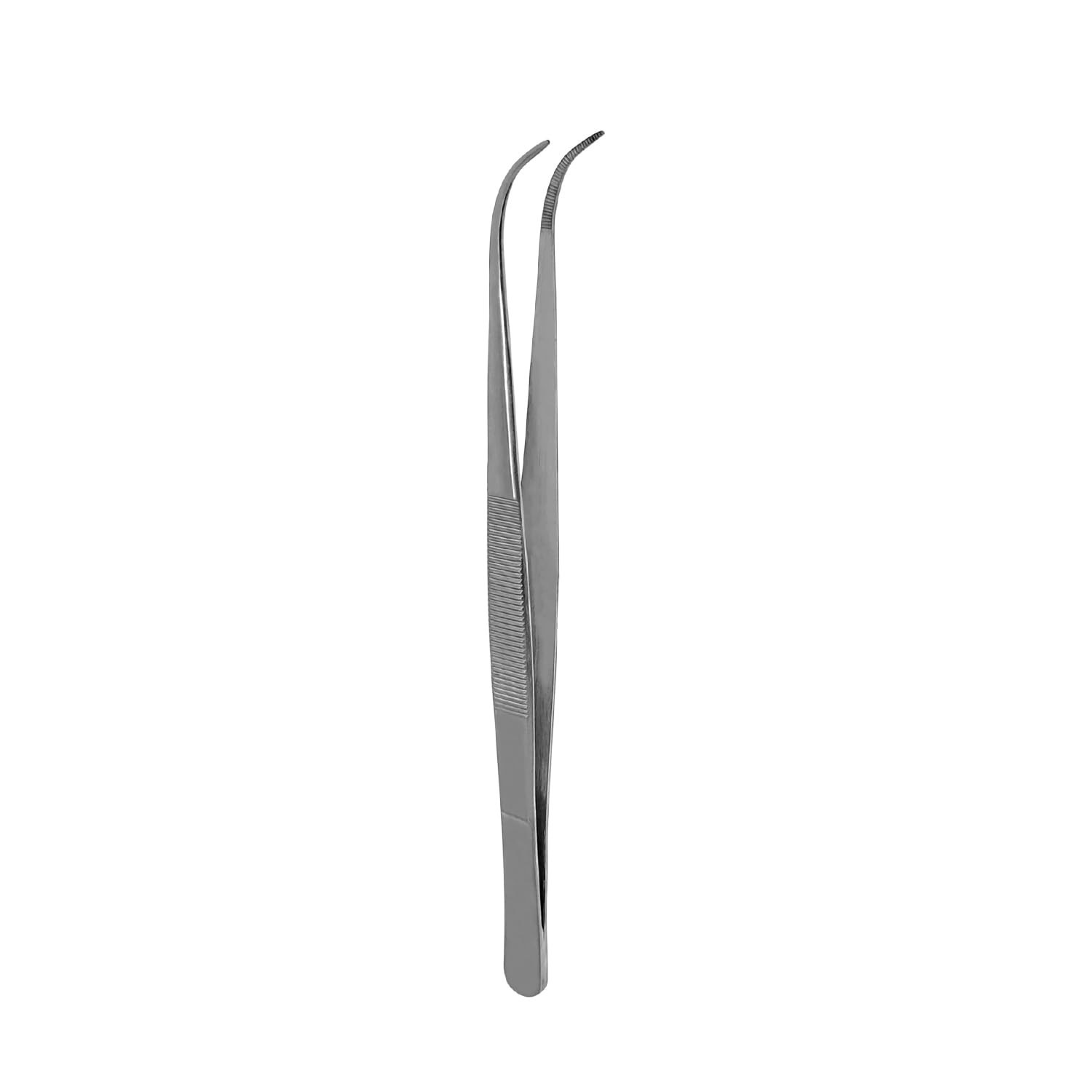 Splinter Forceps – Fine Point – Tweezers Stainless Steel Straight & Curved (C…