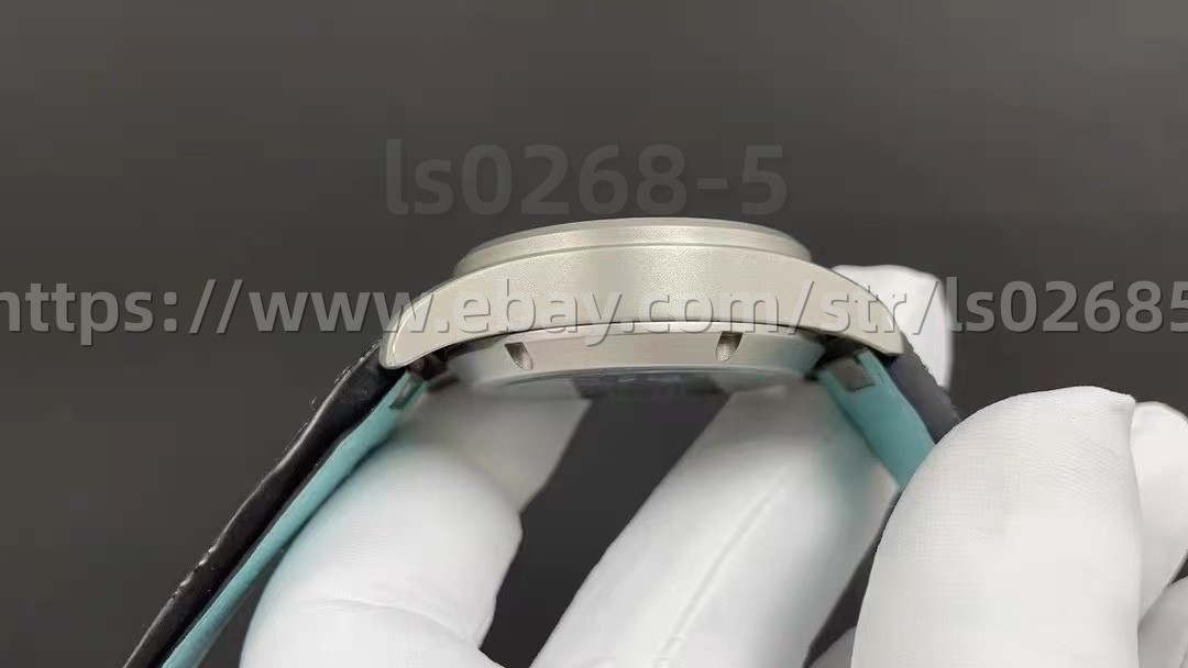 DIY SET for 7750 watch case + dial + hands + Strap sapphire 43mm