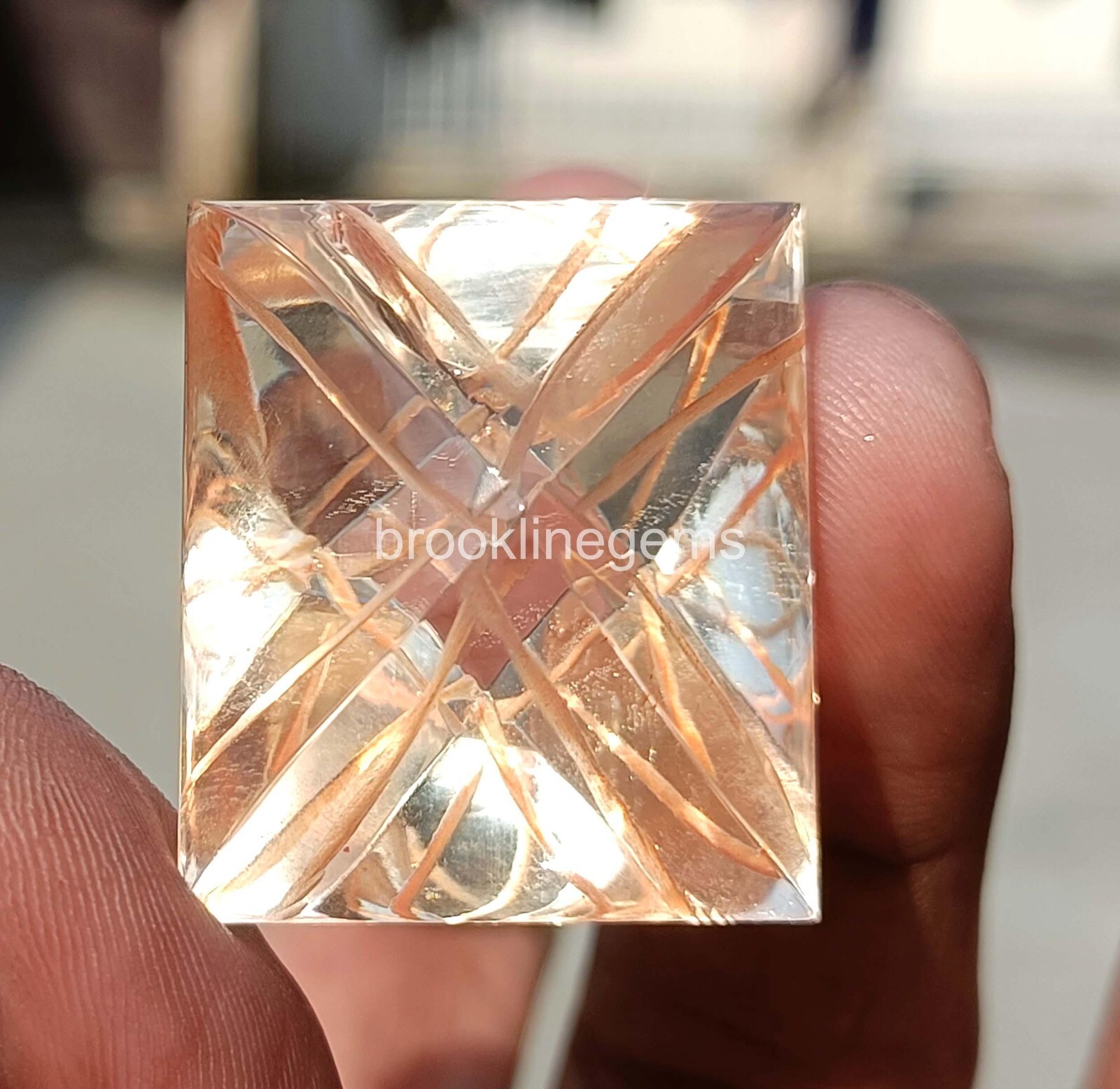 Lab Grown 29Ct Certified D-Color Raw-Diamond CVD Loose Colorless k