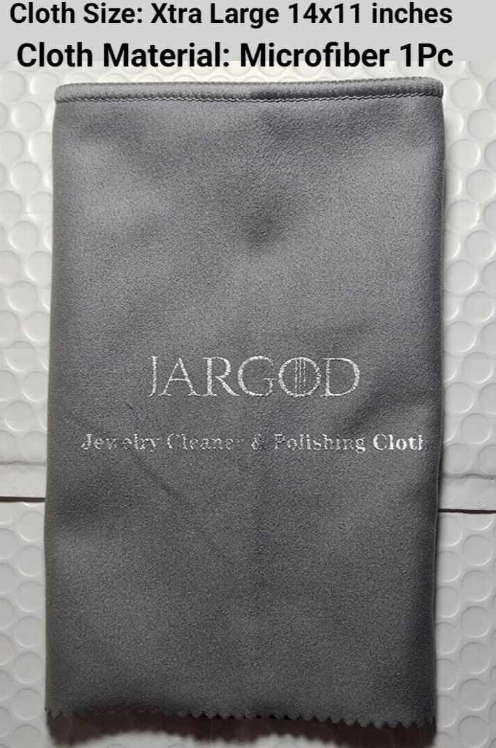 Polishing Cleaning Cloth for Gold Silver Jewelry (XL)Pro Size 14×11 in MF Jargod