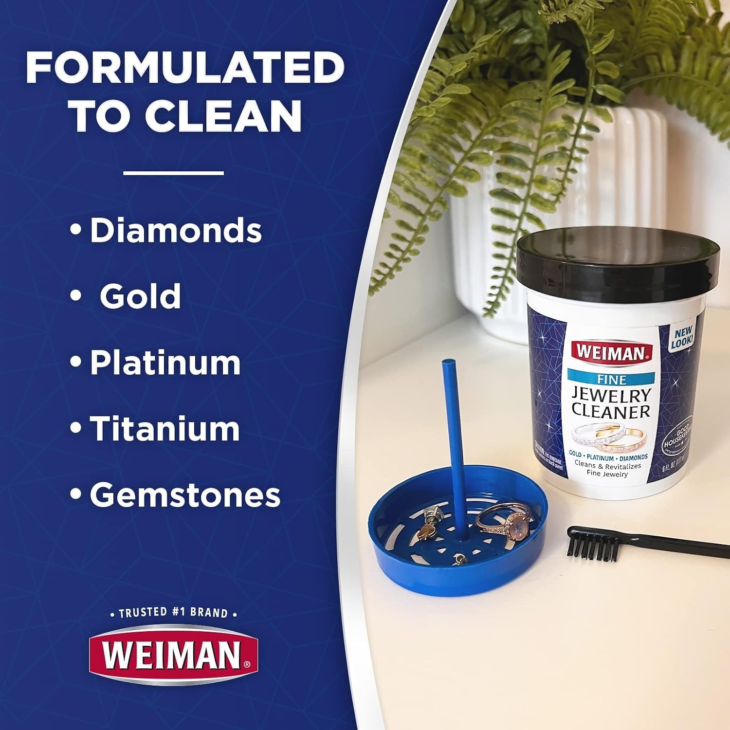 Comprehensive 6 Oz Fine Jewelry Cleaner – Revitalizes & Shines Precious Pieces