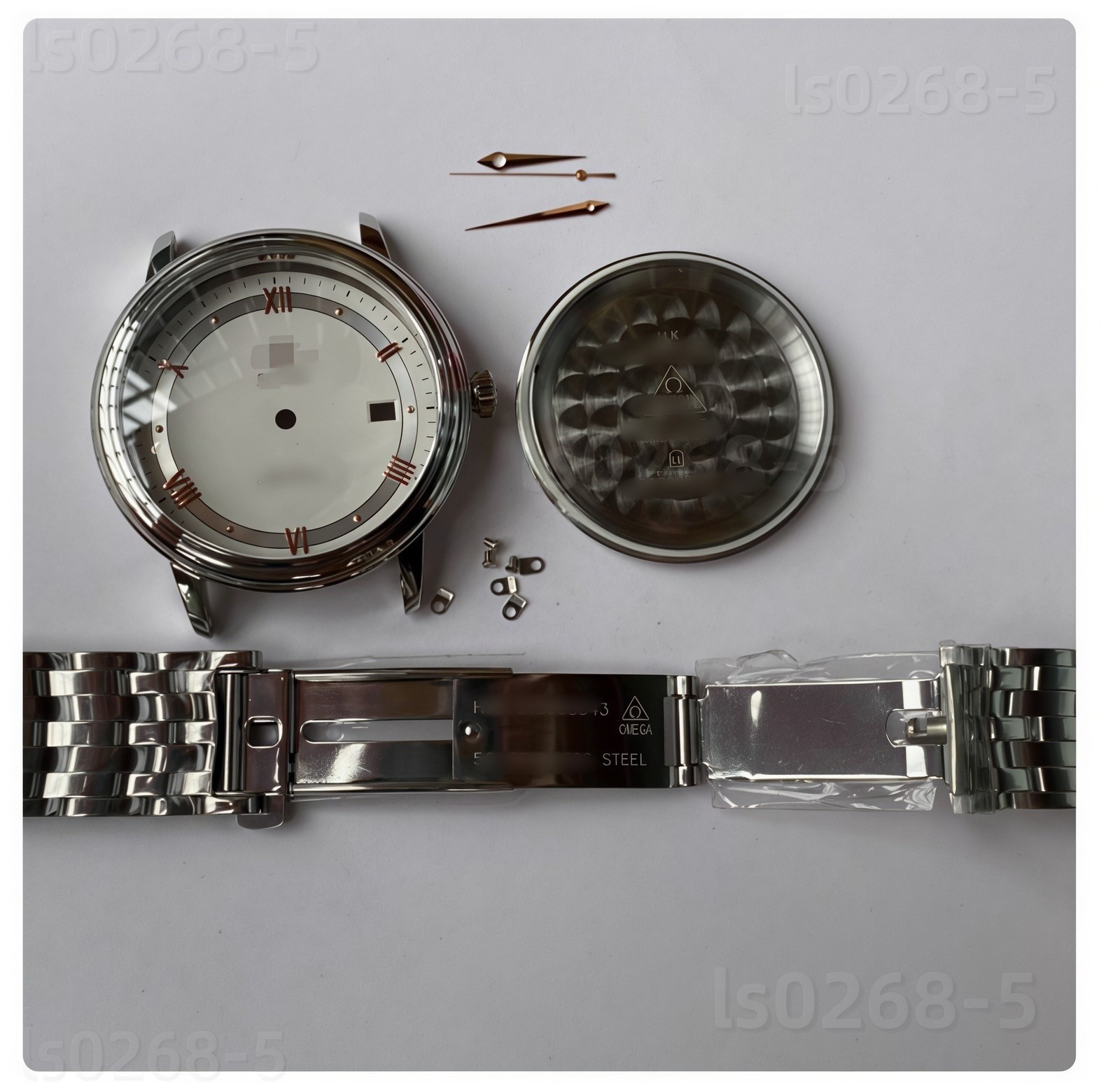 Watch Part Watch Case Dial Assembly 39.5mm for 2824 2892 Movement