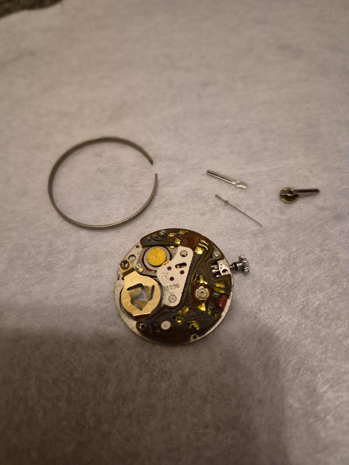 Raketa 3056 Quartz Movement – For Parts or Repair