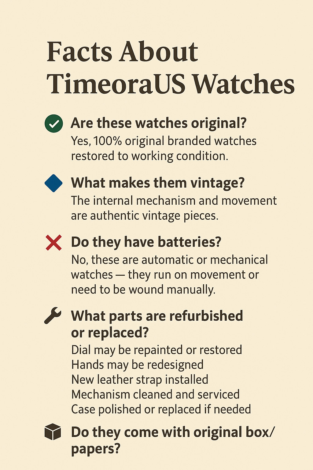 Refurbished Automatic Men’s Watch Day Date | Classic Vintage Style | Steel Strap