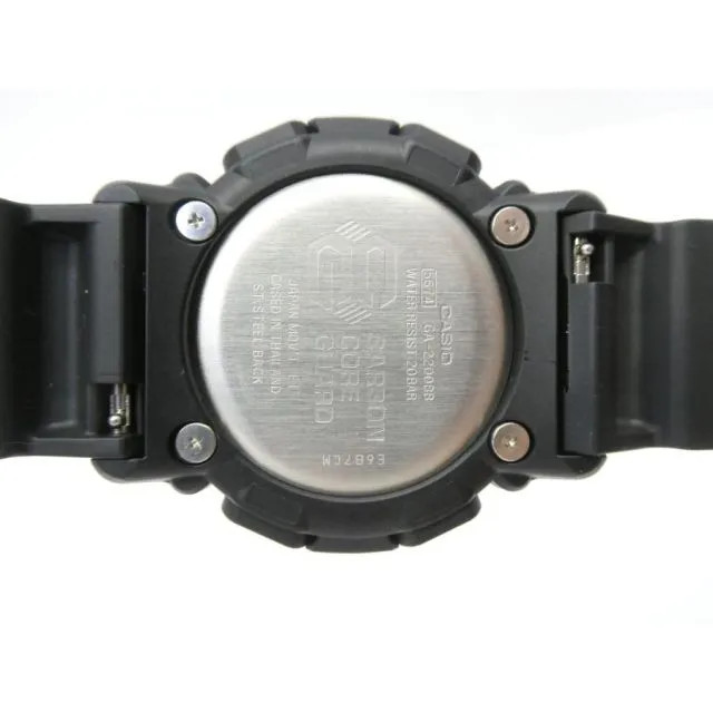 CASIO G-SHOCK GA-2200BB Carbon Core Guard 20BAR Quartz Watch △WA6881