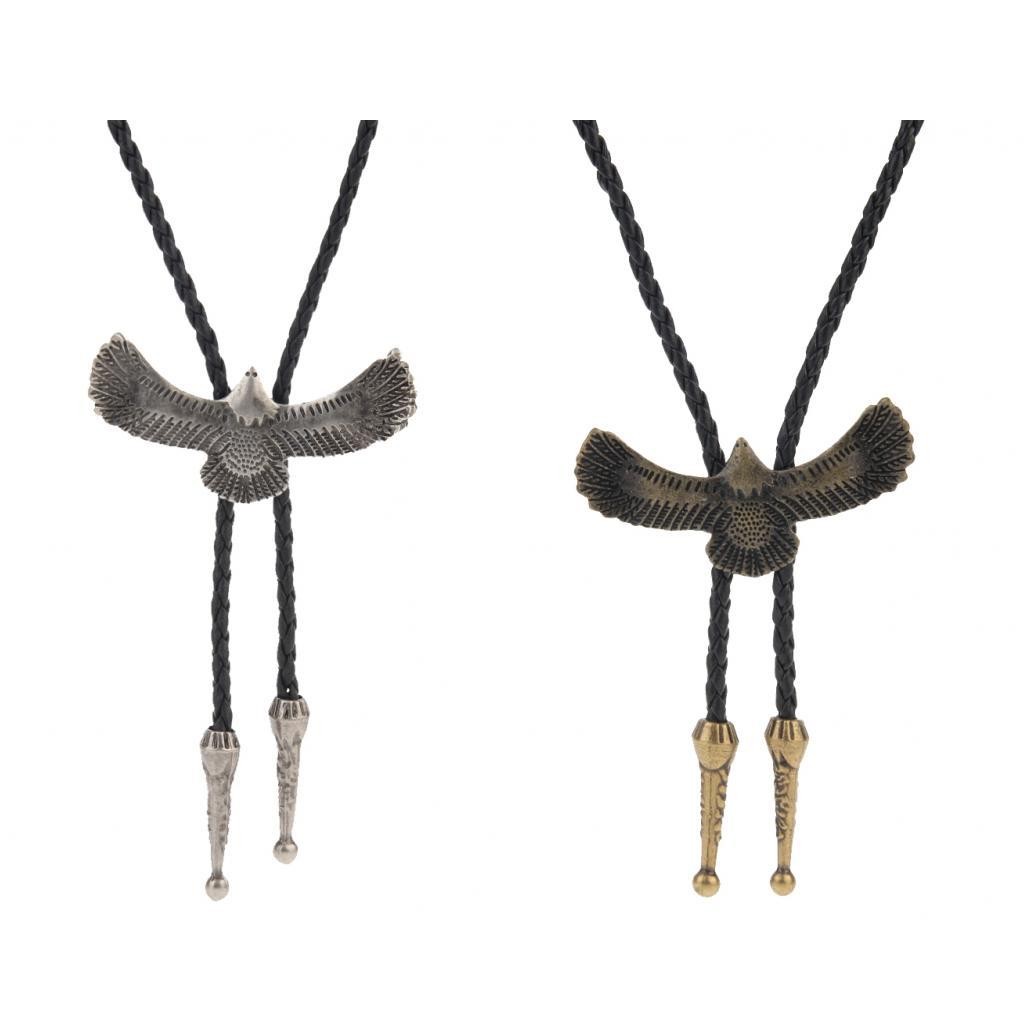 Improved Vintage Alloy Eagle Charm Handmade Fashion Bolo Tie