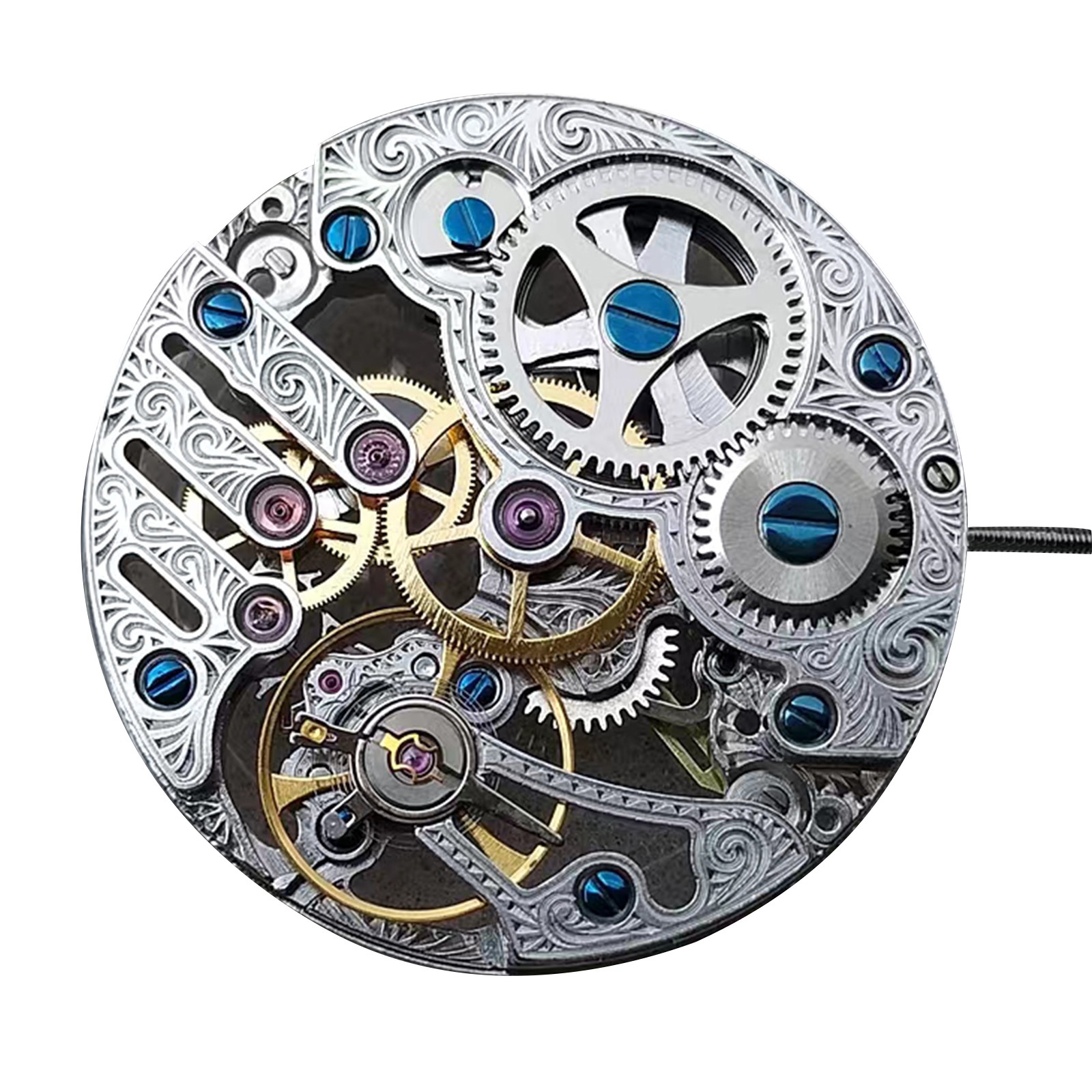 Original Skeleton Movement Hollow Manual Hand Winding For st3620k For ETA 6498 d