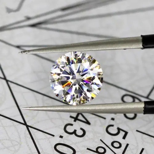 2.02 Ct Round Lab Created Diamond D Color VVS1 Clarity IGI Certified Loose Stone