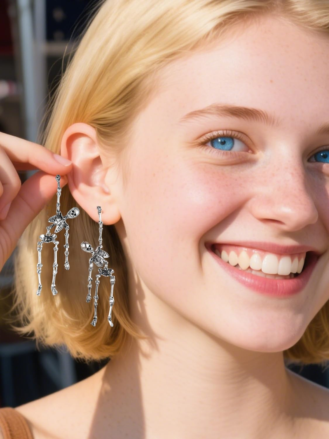 Halloween Earrings, Drop Dangle Earrings for Women Fun Halloween Holiday Costume