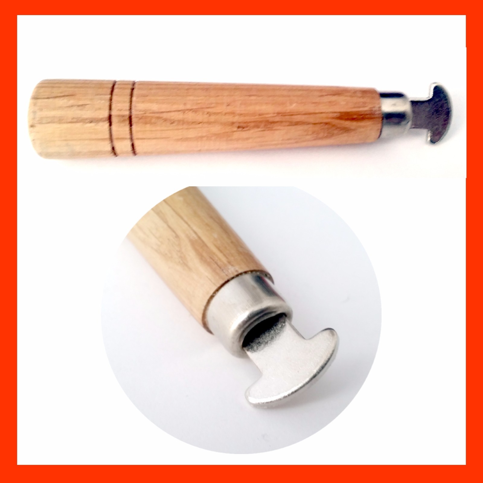 3pc Stone Setting Tools Prong Pusher Bezel Pusher & Roller Steel Wood Handle