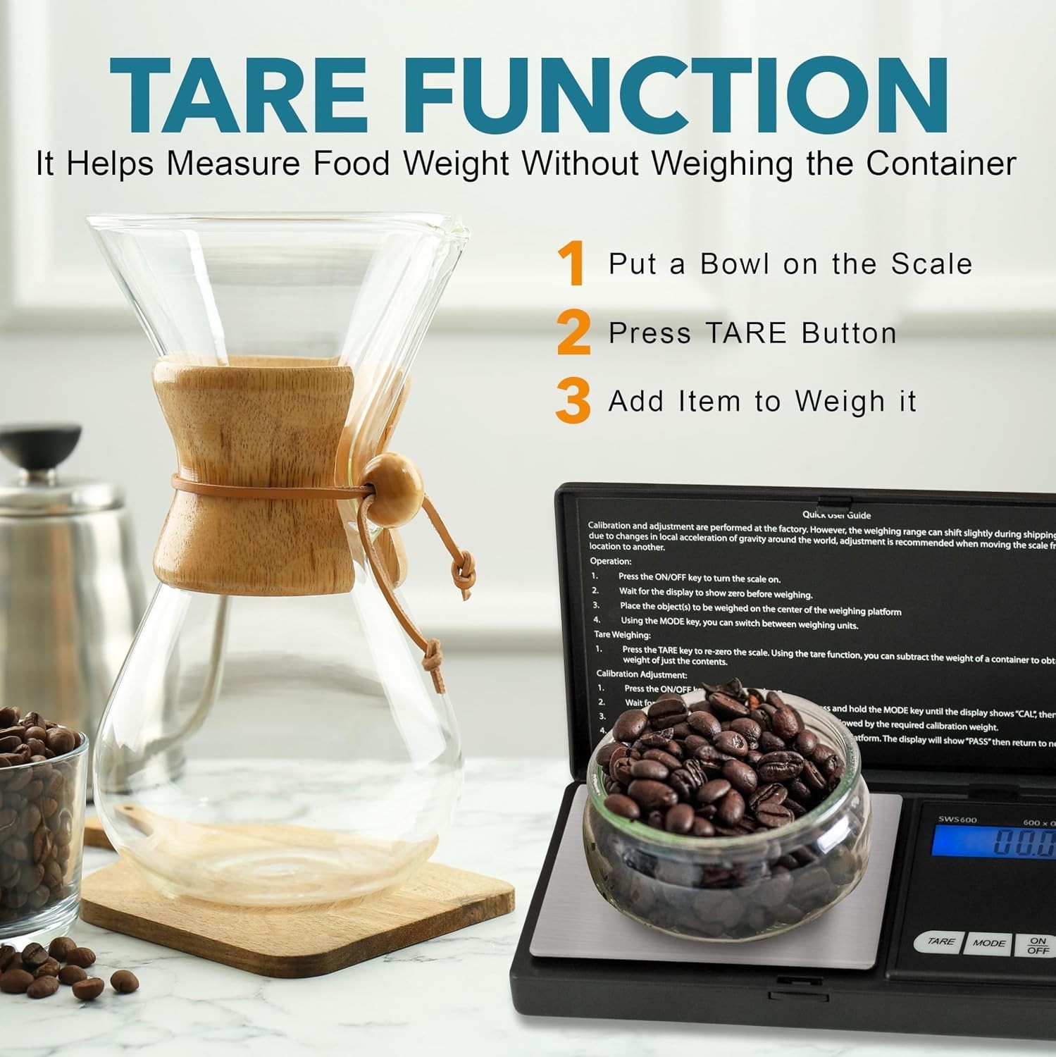 Elite 600g x 0.1g Pocket Digital Scale – Backlit Design for Jewelry & Nutrition