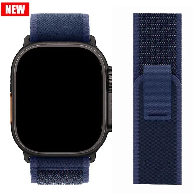 Nylon Trail Loop Strap for Apple Watch Ultra 49mm Series 11 10 9 8 7 SE