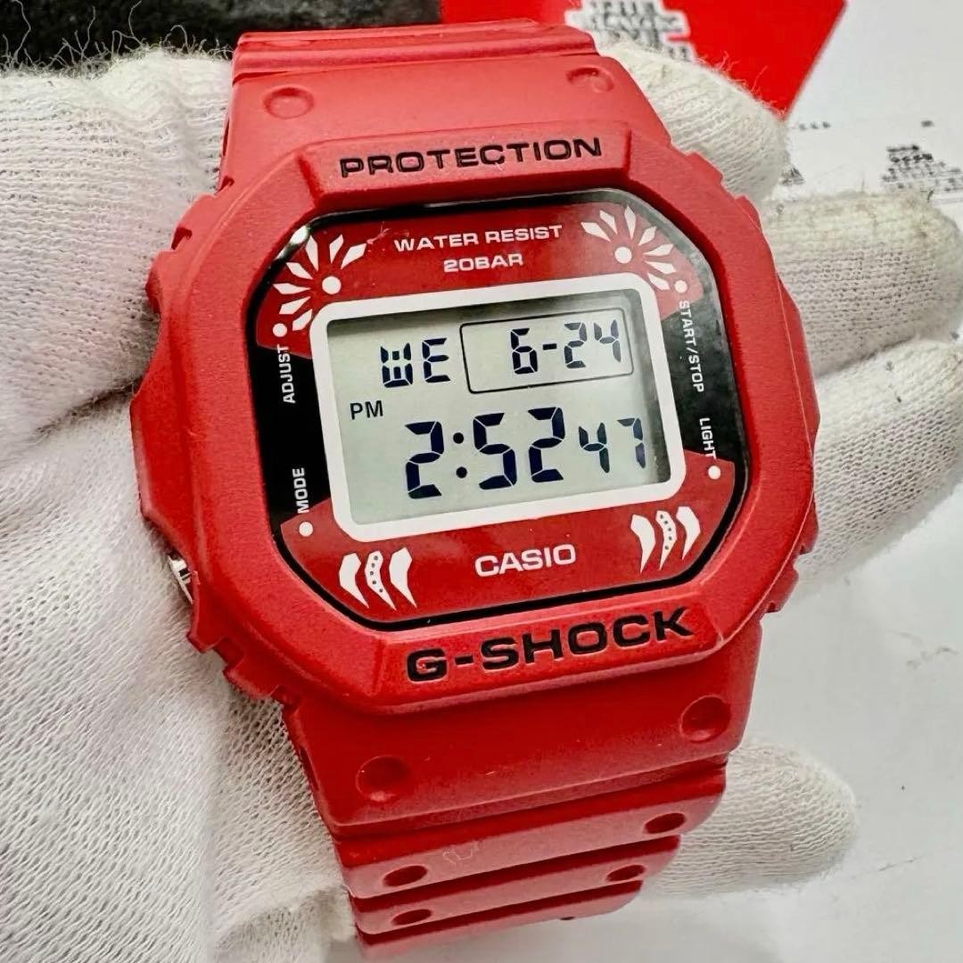 CASIO G-SHOCK DW-5600DA-4JR Red BlackEyePatch Limited Edition