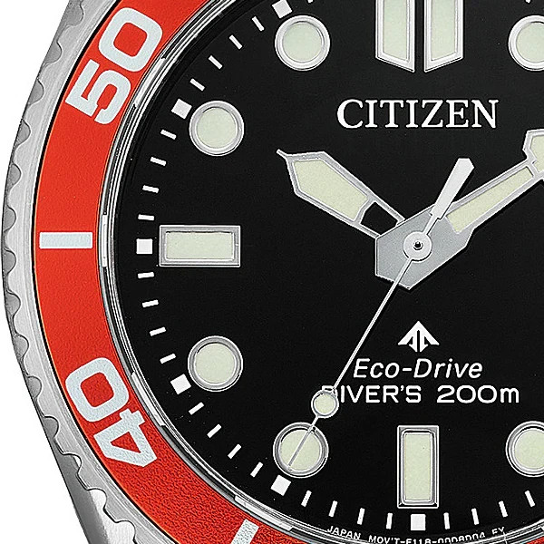 CITIZEN PROMASTER BN0268-01E Eco-Drive Diver 200M Men’s Watch