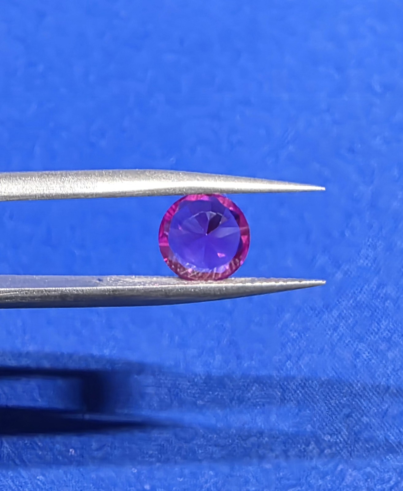 Natural Pink Ruby 7mm Round Cut 1.90ct Unheated Loose Gemstone Sri Lanka