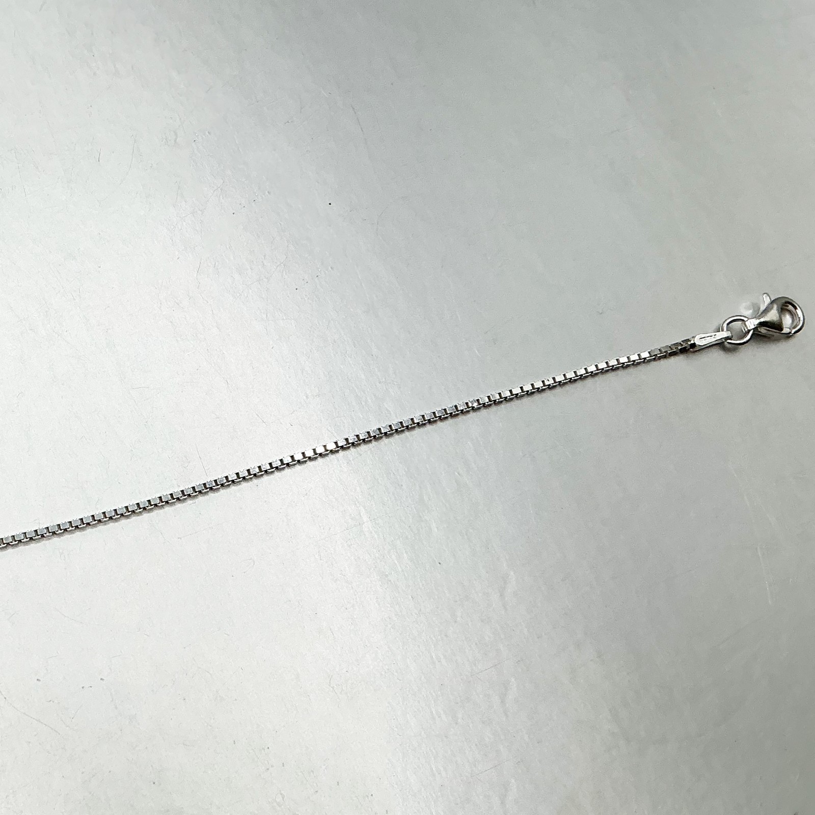 Sterling Silver Italian Box Chain