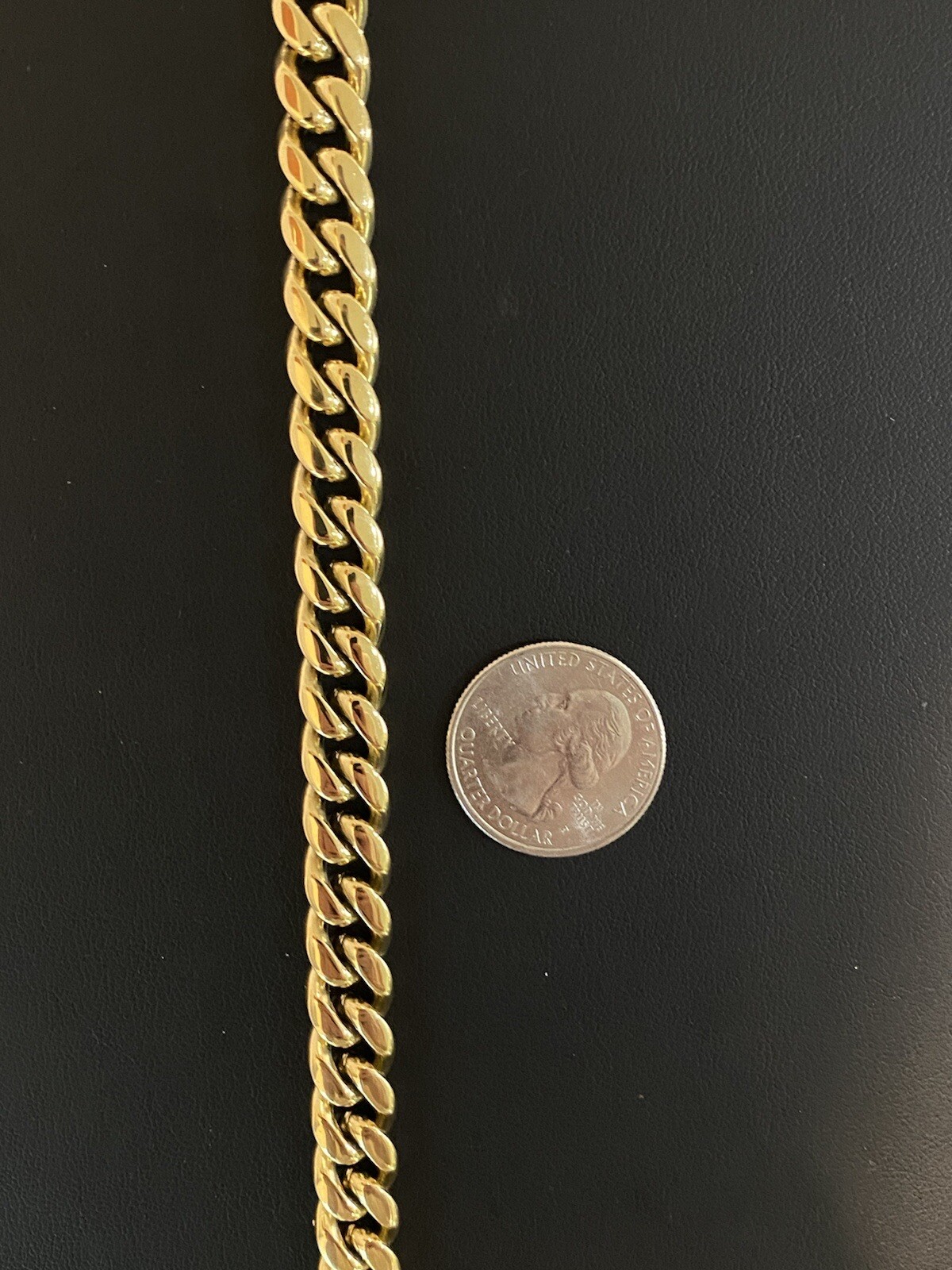 10mm Miami Cuban Link Bracelet 14k Gold Vermeil Stainless Mens Hip Hop Bracelet