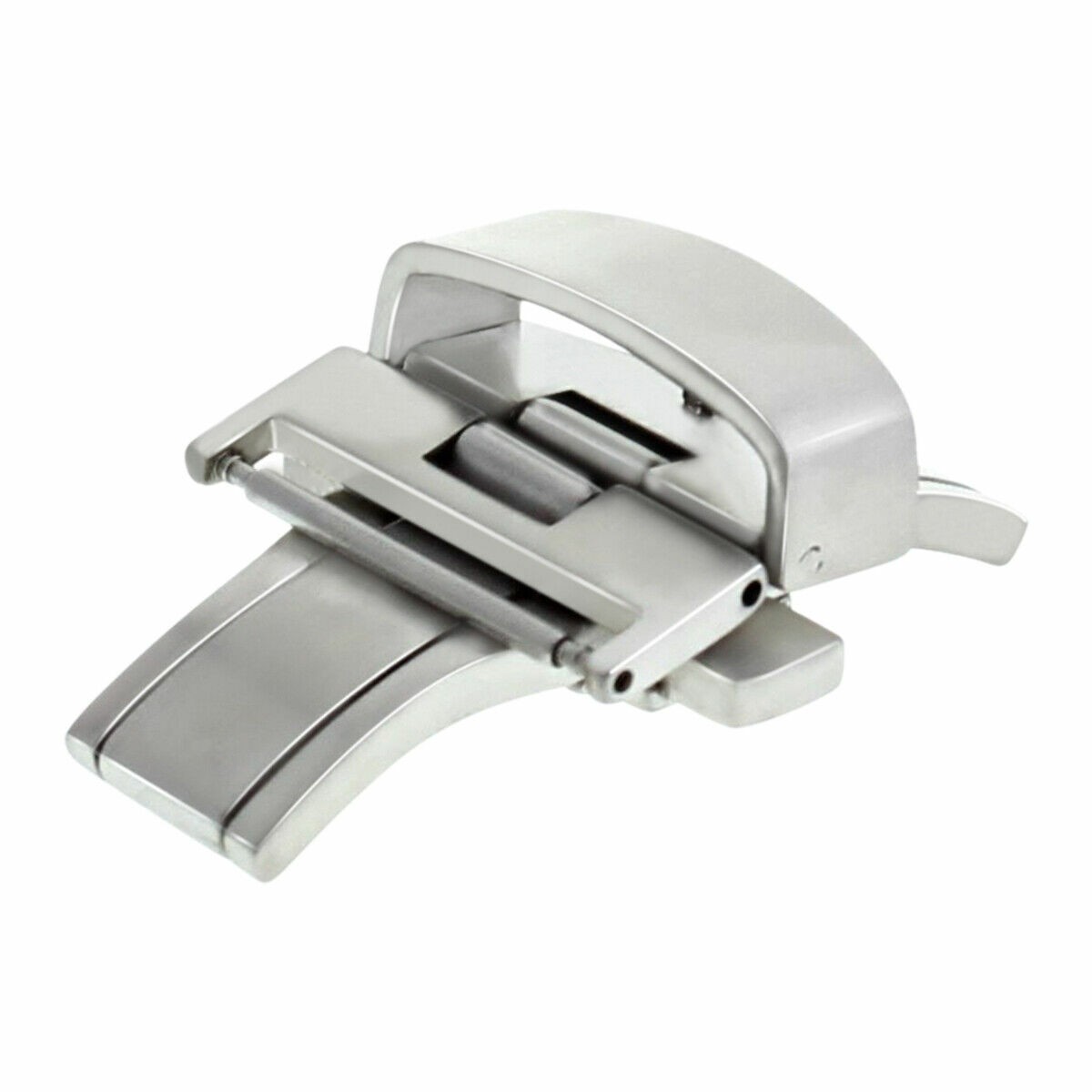 22MM DEPLOYMENT BUCKLE CLASP FOR THICKER LEATHER STRAP 3.5MM-5.5MM THICKNESS
