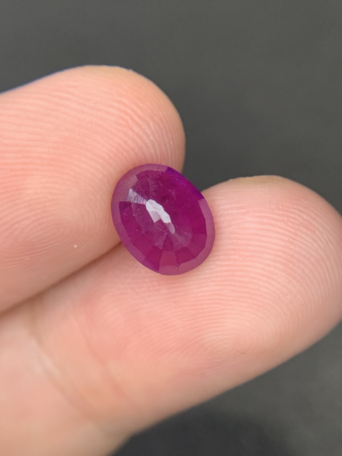 3.64 Ct No Heat Ruby
