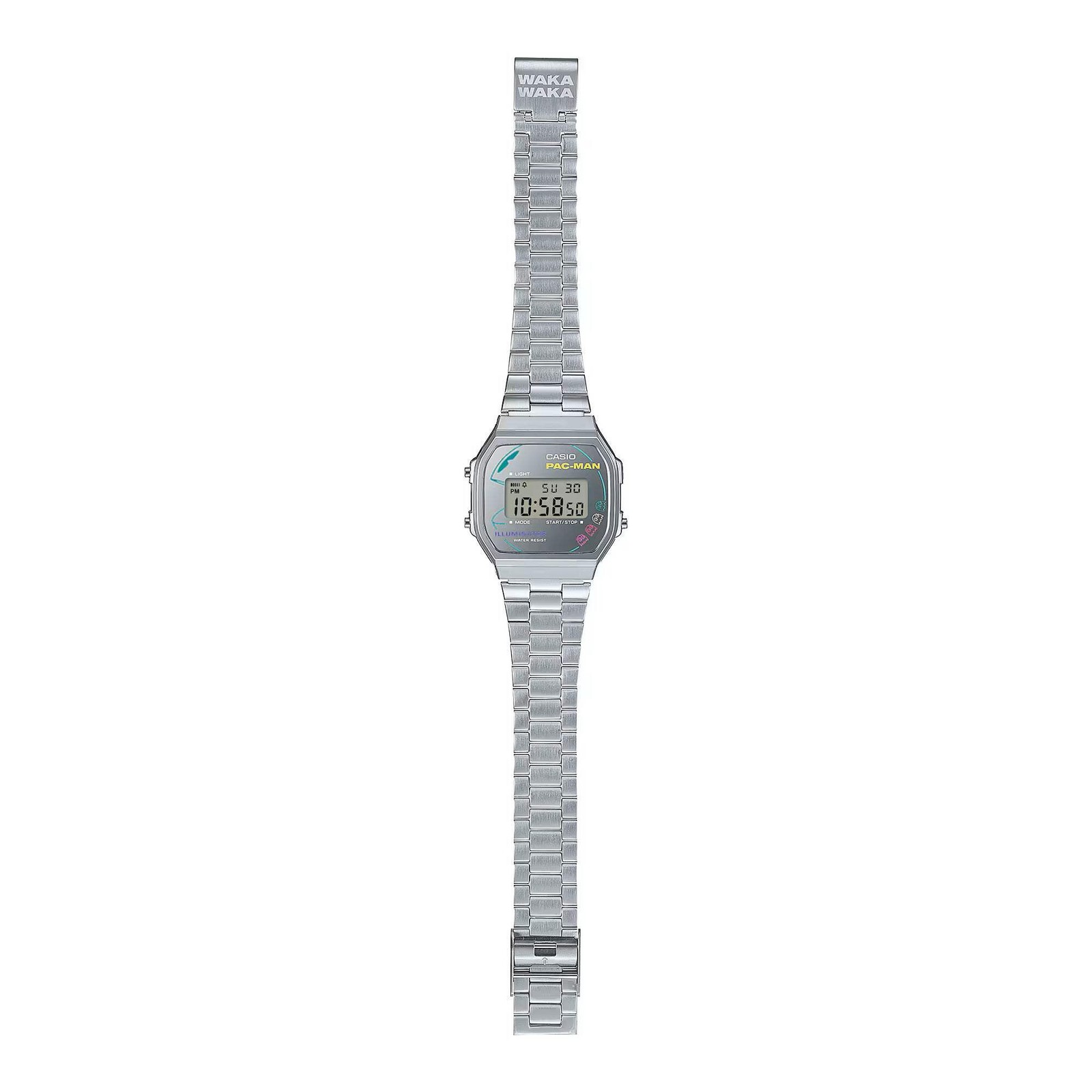 Casio Pac-Man 45th Anniversary Collaboration Series Digital Watch A168WEPC-7A