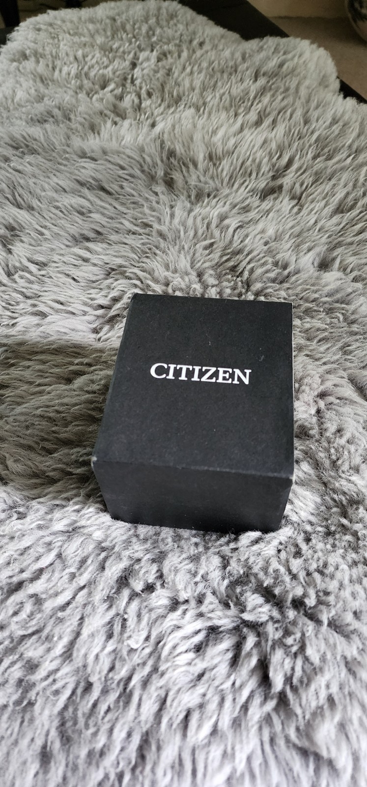 Citizen Eco-Drive Titanium Chronograph Black Dial Sapphire WR100M Watch
