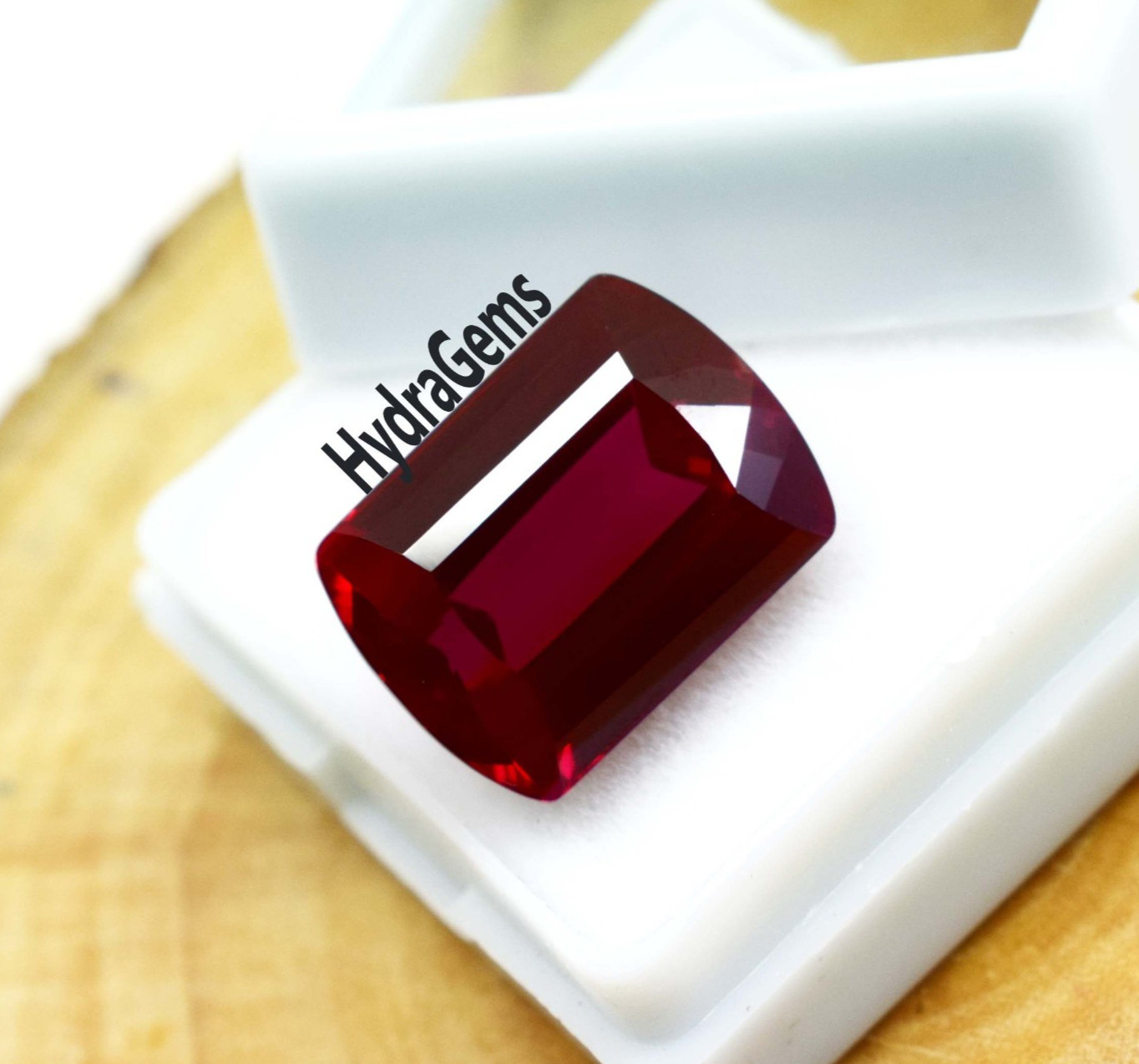 13 Ct Natural Dark Red Fancy Cut Rare Burmese Pigeon Blood Ruby Loose Gemstone